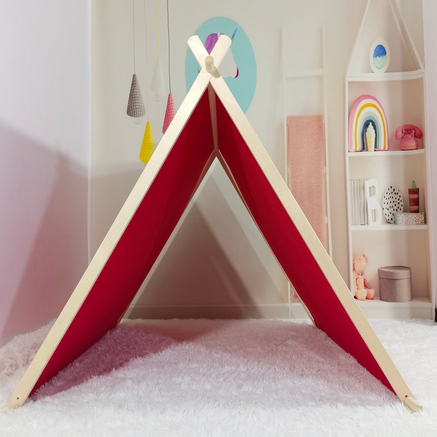 Kids A-Frame Sleepover Tent Replacement Cover (COVER ONLY)